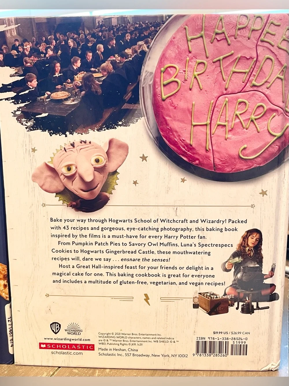 Official Harry Potter Cookbook & Harry Potter Baking Book - Hardcover